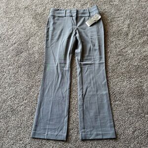 Maurice’s Gray stretch dress pant Smart boot cut 5/6 Regular long inseam NEW NWT